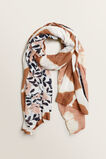 Patchwork Floral Scarf    hi-res