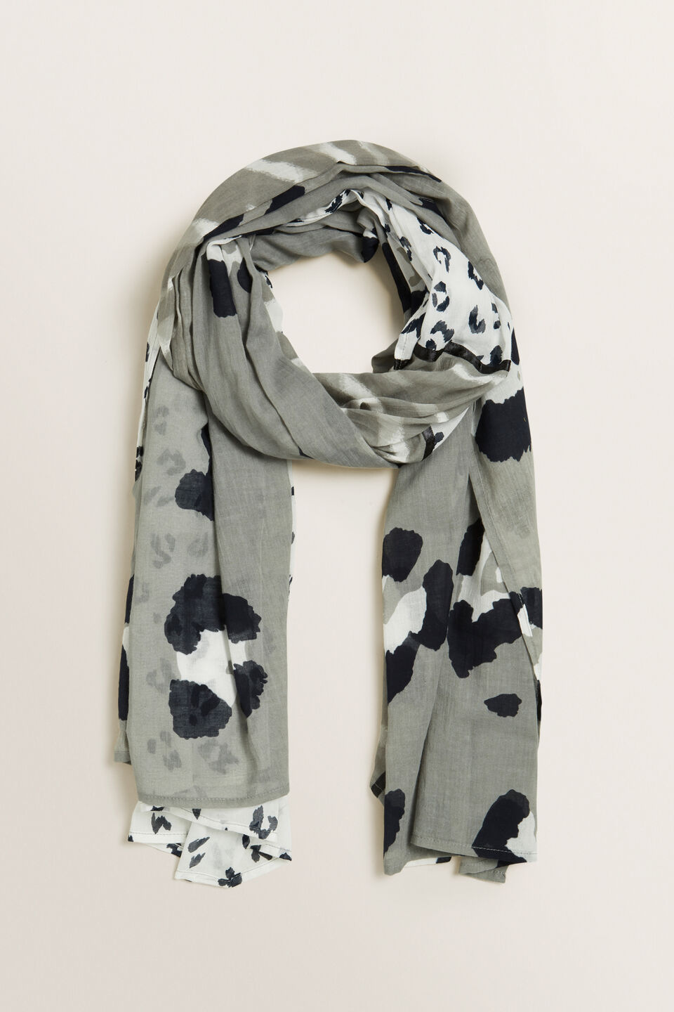 Patchwork Animal Scarf  