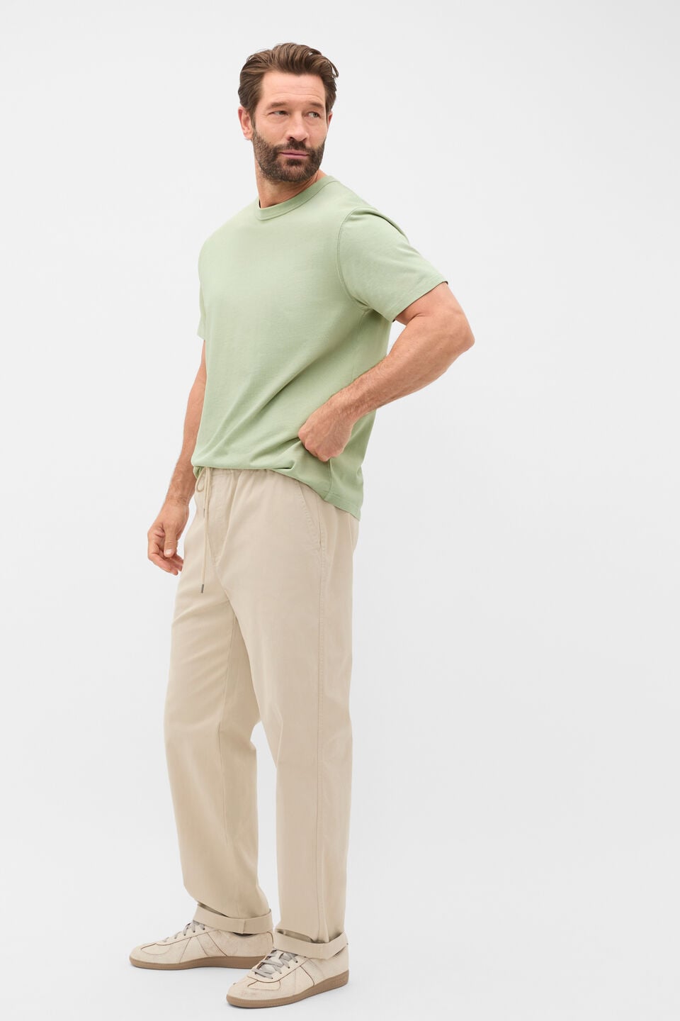 Crew Tee  Aloe