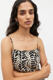 Motif Print Slip Dress  Motif Print  hi-res