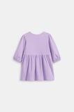 Logo Rib Dress  Lilac  hi-res