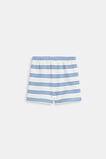 Textured Stripe Short  Electric Blue Stripe  hi-res