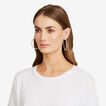 Tort Hoop Earrings    hi-res