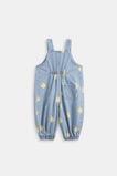 Citrus Denim Romper  Light Wash Lemon  hi-res