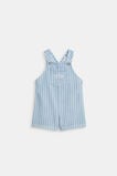 Core Logo Overall  Denim Stripe  hi-res