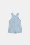 Core Logo Overall  Denim Stripe  hi-res