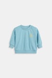 Bubble Logo Sweat  Nebula Blue  hi-res