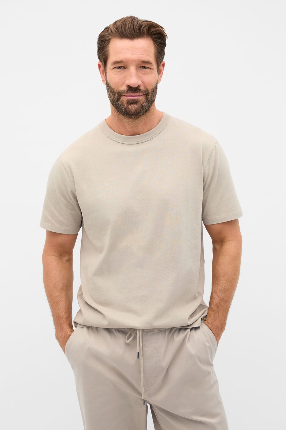 Crew Tee  Clay