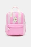 Pink Stripe Initial Backpack  C  hi-res