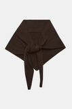 Triangle Scarf  Coffee Bean  hi-res