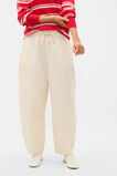 Cotton Elasticated Pant  Coconut Cream  hi-res