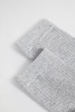 Core Quarter Crew Sock  Light Grey Marle  hi-res