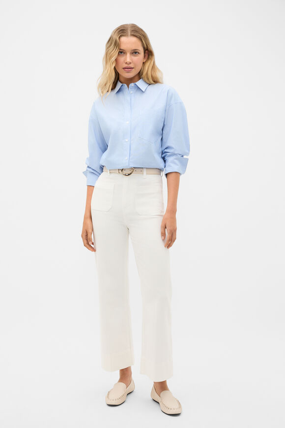 Core Wide Leg Pocket Jean  Cloud Cream  hi-res