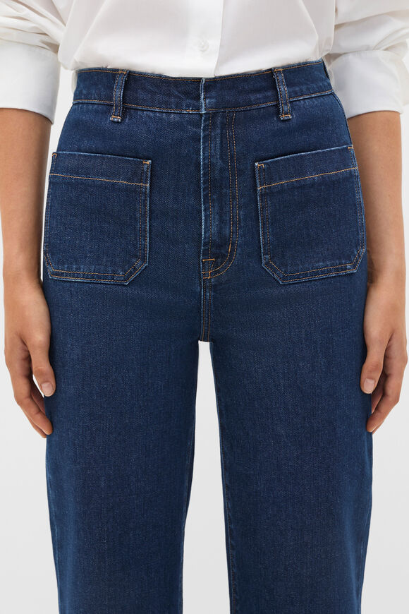 Core Wide Leg Pocket Jean  Neptune Wash  hi-res