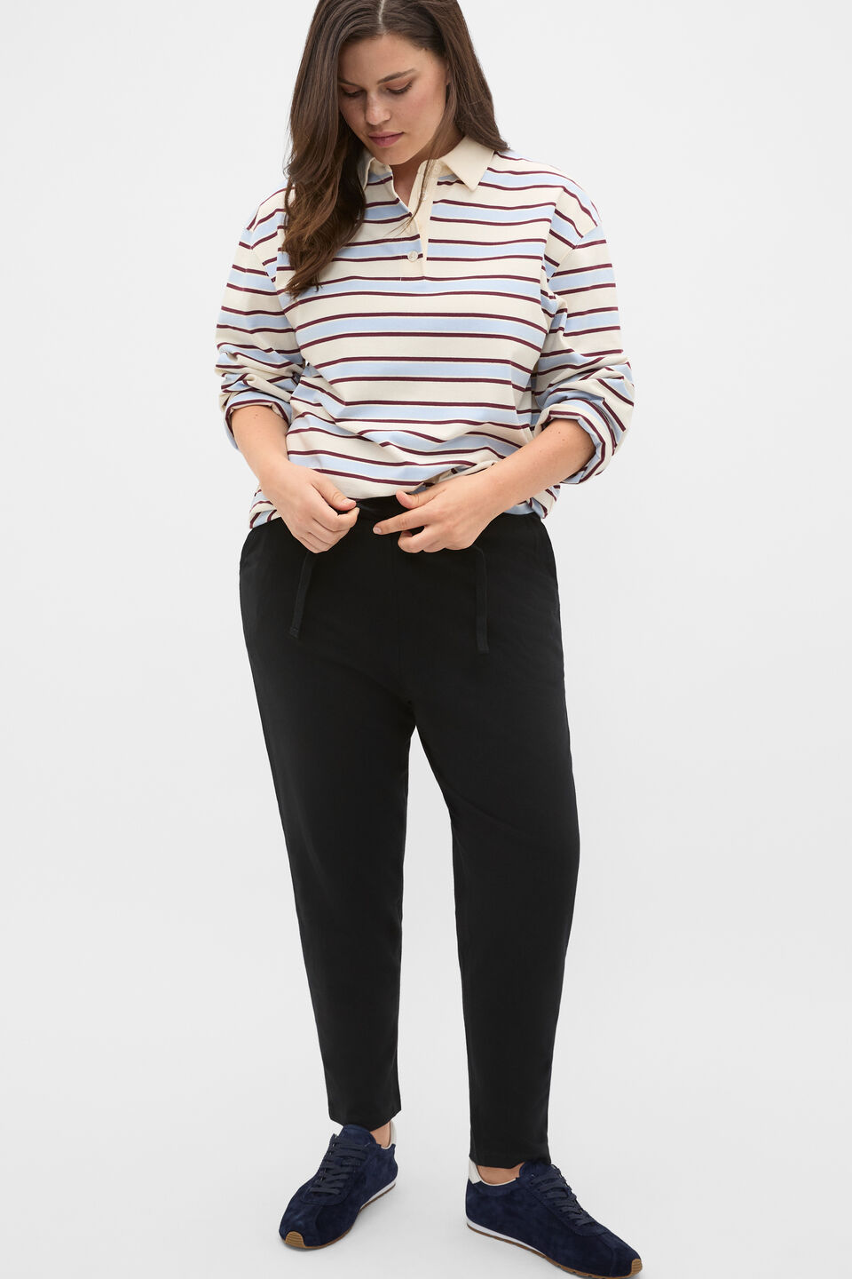 Core Heritage Jersey Trackpant  Black