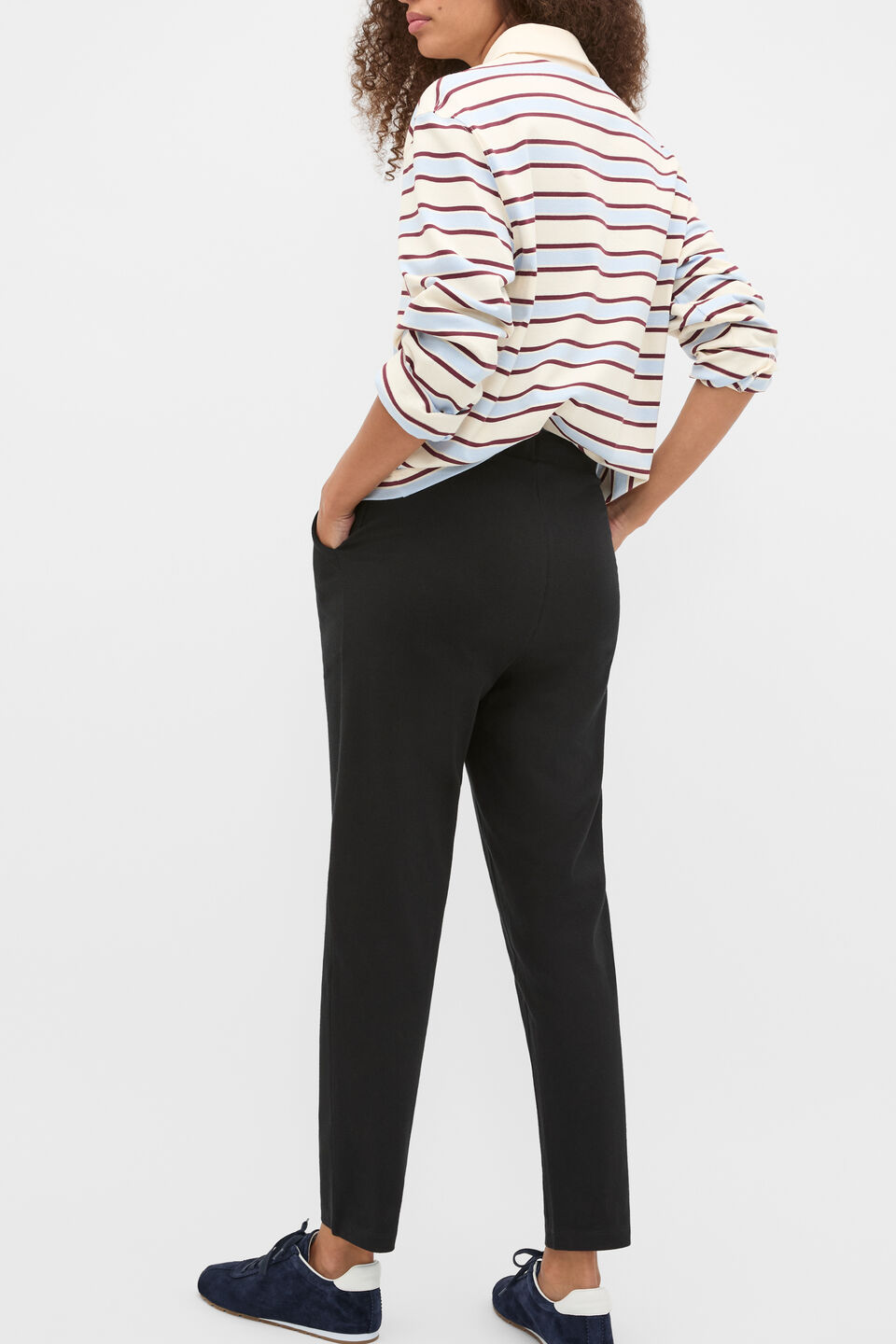 Core Heritage Jersey Trackpant  Black