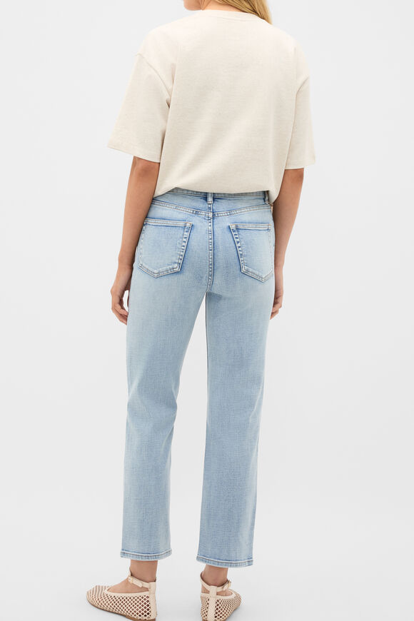 Core Straight Leg Stretch Jean  Mid Blue Wash  hi-res