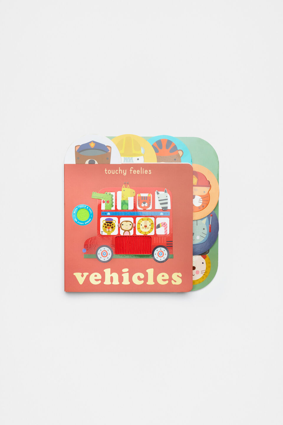 Touchy Feelies: Vehicles Book  Multi