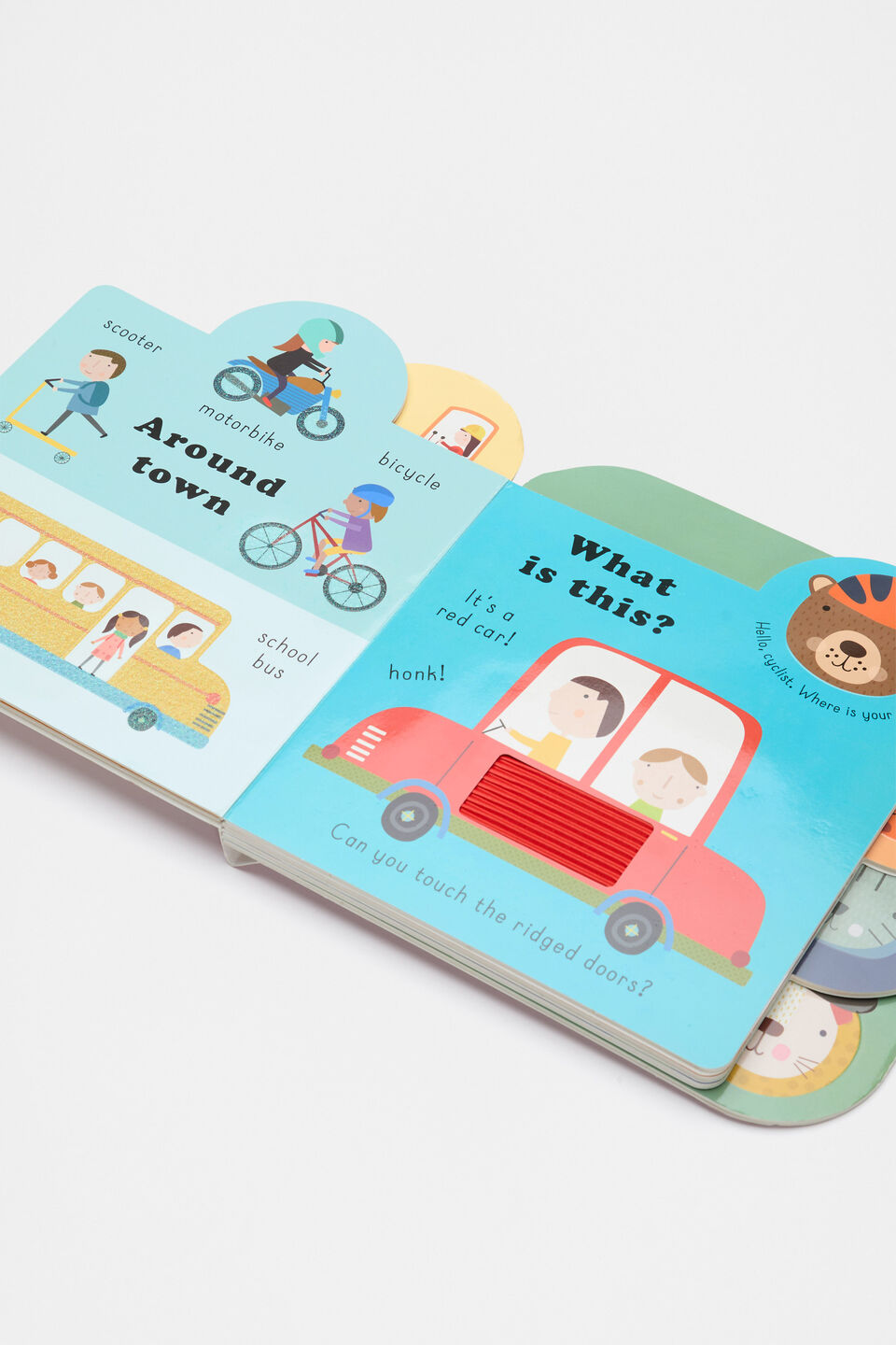 Touchy Feelies: Vehicles Book  Multi