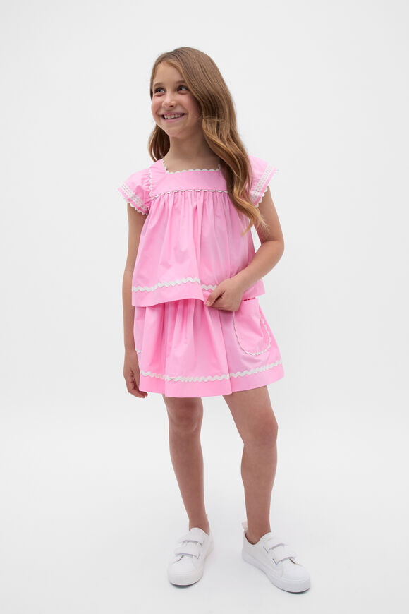 Ric Rac Top  Candy Pink  hi-res