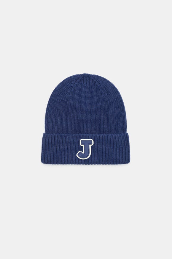 Initial Beanie  J  hi-res