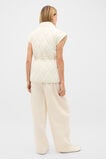 Quilted Vest  Coconut Cream  hi-res