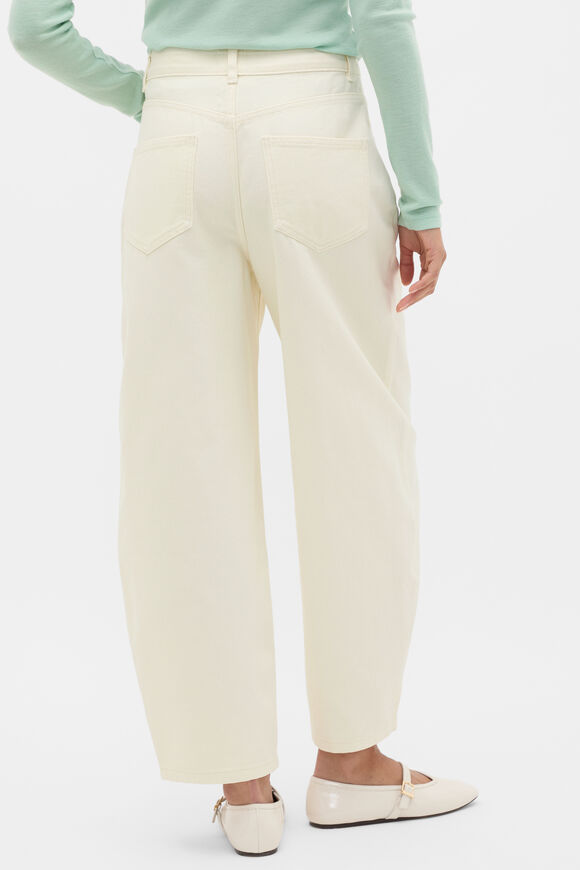 Relaxed Barrel Jean  Coconut Cream  hi-res