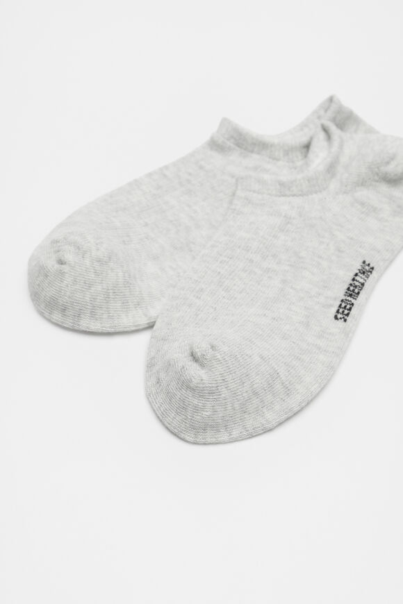 Core Sneaker Sock  Light Grey Marle  hi-res