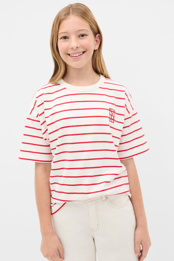 Core Logo Tee  Chilli Red  hi-res