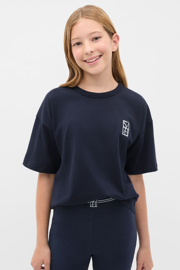 Core Logo Tee  New Navy  hi-res