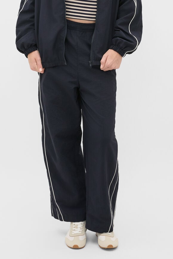 Piped Parachute Pant  New Navy  hi-res