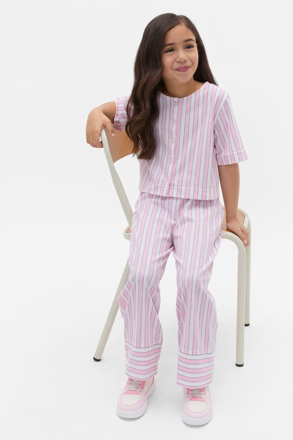 Striped Top  Candy Pink  hi-res