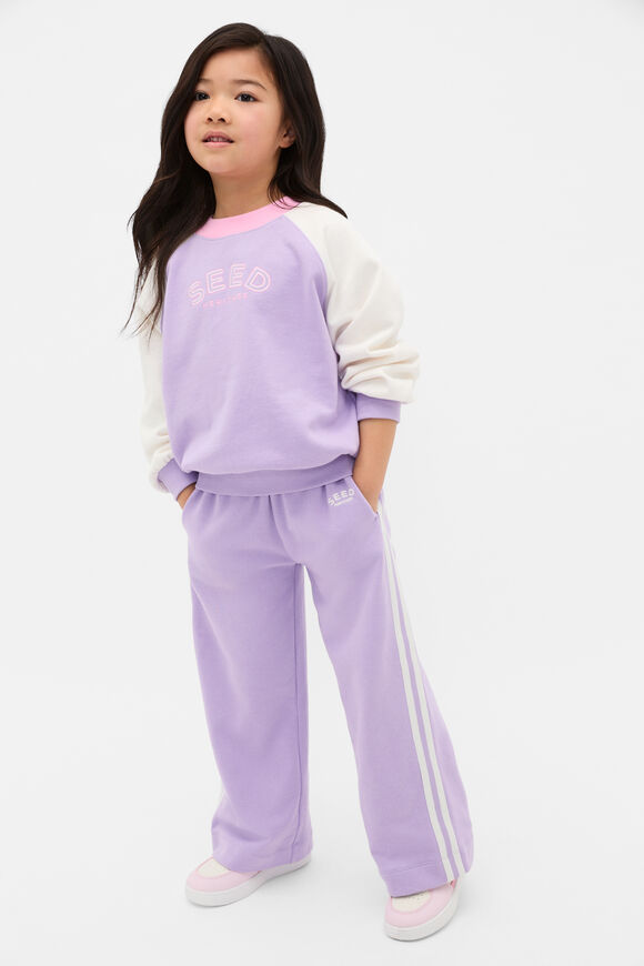 Raglan Logo Sweat  Lilac  hi-res