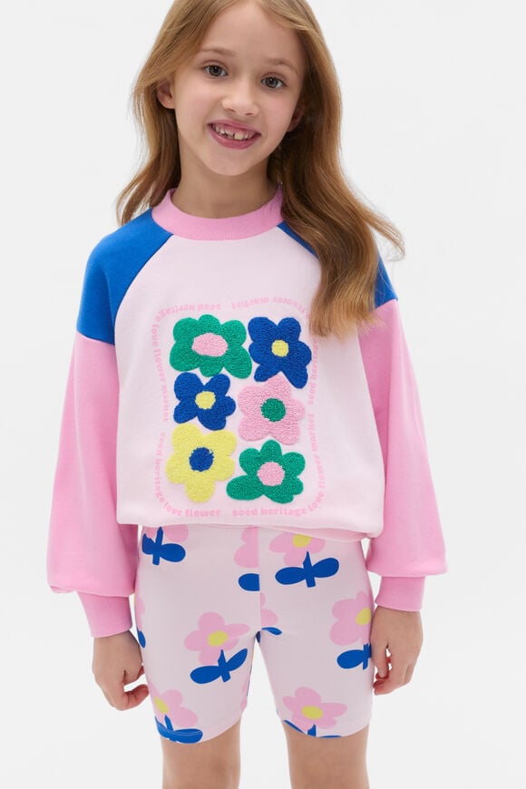 Floral Sweat  Pink Lemonade  hi-res