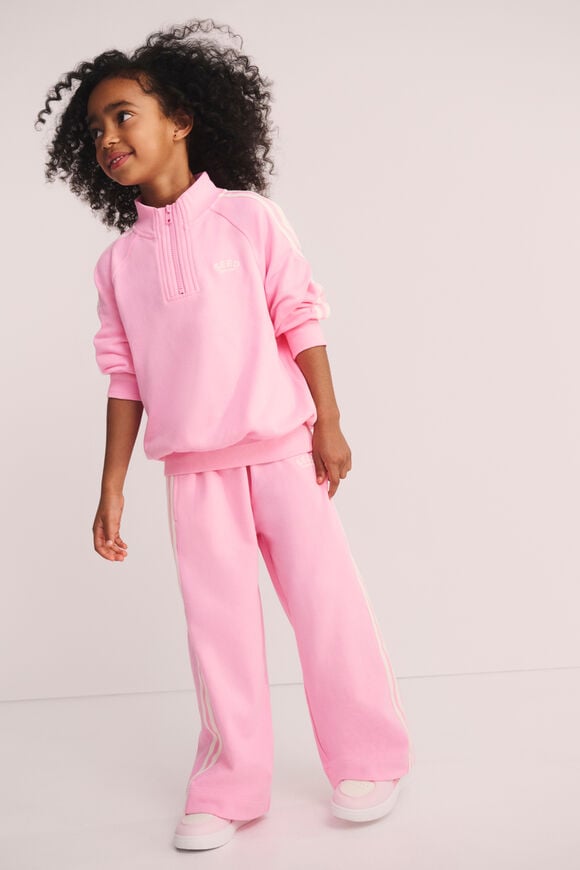 Straight Logo Trackpant  Candy Pink  hi-res