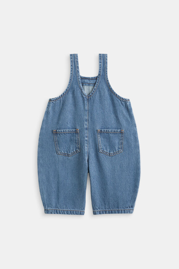 Barrel Denim Overall  Vintage Blue  hi-res