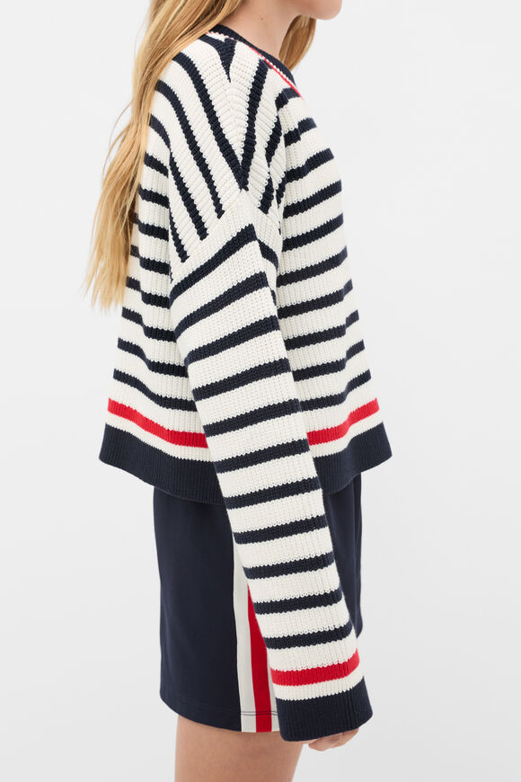 Crop Knit Sweater  Classic Cream  hi-res