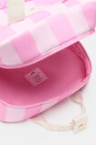 Pink Stripe Initial Backpack  J  hi-res