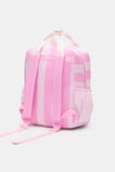 Pink Stripe Initial Backpack  J  hi-res