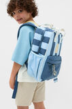 Blue Stripe Initial Backpack  D  hi-res