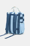Blue Stripe Initial Backpack  D  hi-res