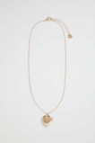 Diamante Initial Locket  A  hi-res