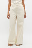 Textured Denim Tailored Jean  Buttercream  hi-res