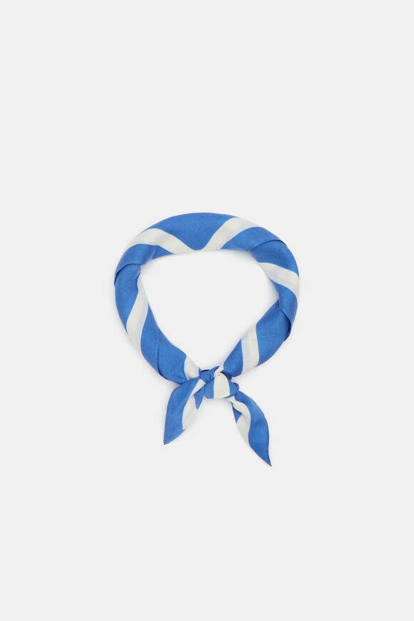 Printed Headscarf  Blue Haven  hi-res