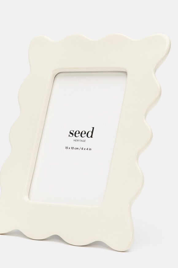 Theo Medium Photo Frame  Meringue  hi-res