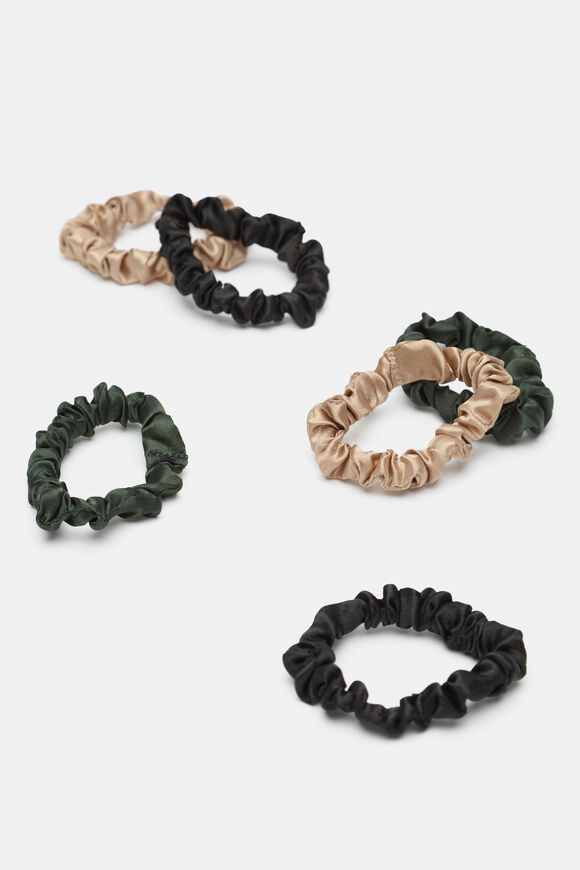 Mini Scrunchie  Deep Forest  hi-res
