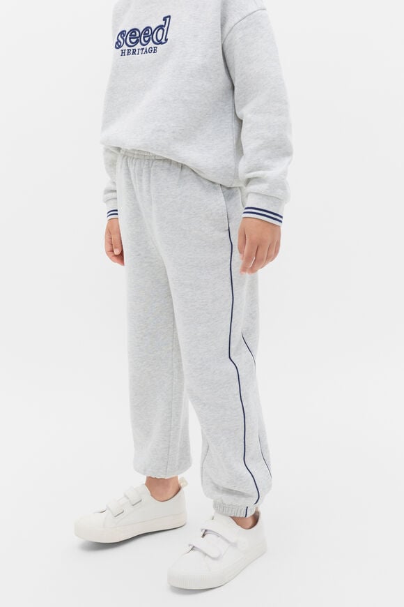 Core Logo Track Pant  Light Grey Marle  hi-res
