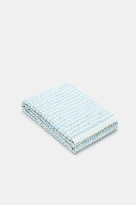 Harley Bath Towel  Arctic Blue  hi-res