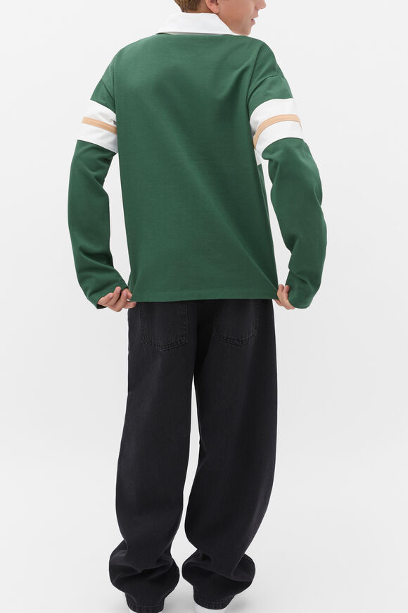 Stripe Panel Rugby  Spruce  hi-res