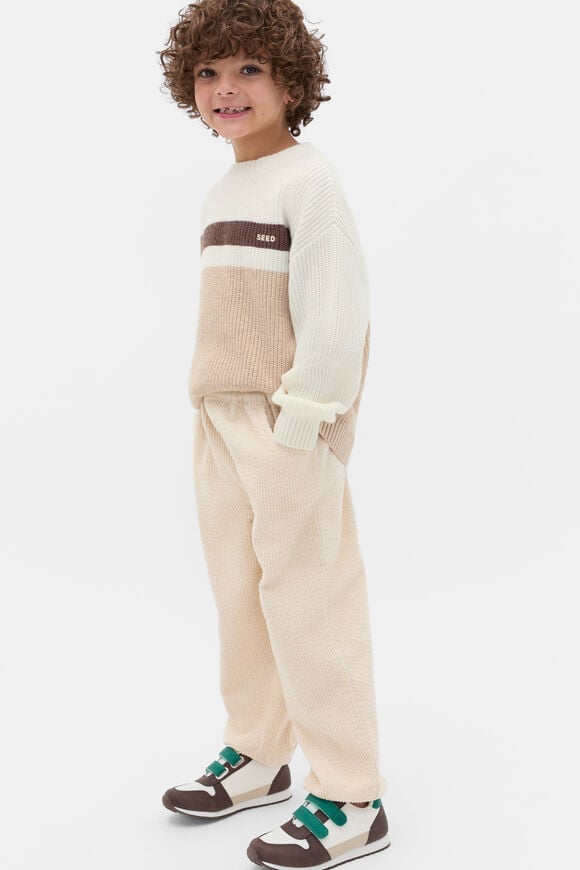 Colourblock Knit  Moonstone  hi-res